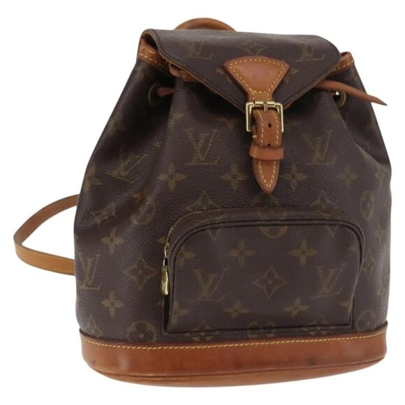 LOUIS VUITTON Monogram Montsouris PM Backpack M51137 LV Auth 145752 - Picture 1 of 16